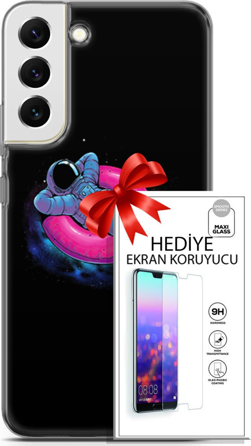 Samsung Galaxy S22 Plus Kılıf Orijinal Seri Neo 09 Darkseid Uv Kılıf Ve Ekran Koruyucu