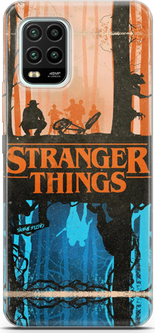 Xiaomi Mi 10 Lite 5G Kılıf Orijinal Seri Typo 13 Stranger Things Case Kapak