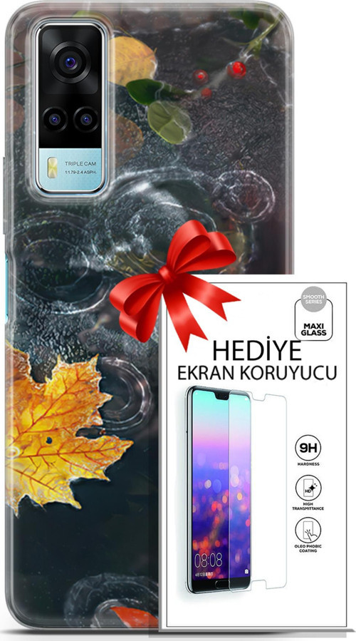 Vivo Y53S 4G Kılıf Orijinal Seri Neo 02 Spawn Kapak Ve Ekran Koruyucu