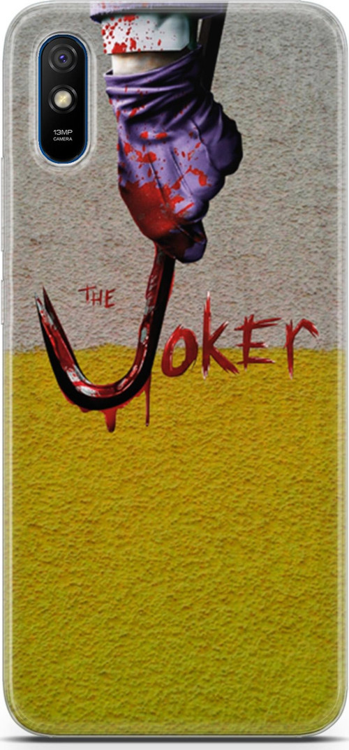 Xiaomi Redmi 9A Kılıf Orijinal Seri Typo 09 Joker Uv Kılıf