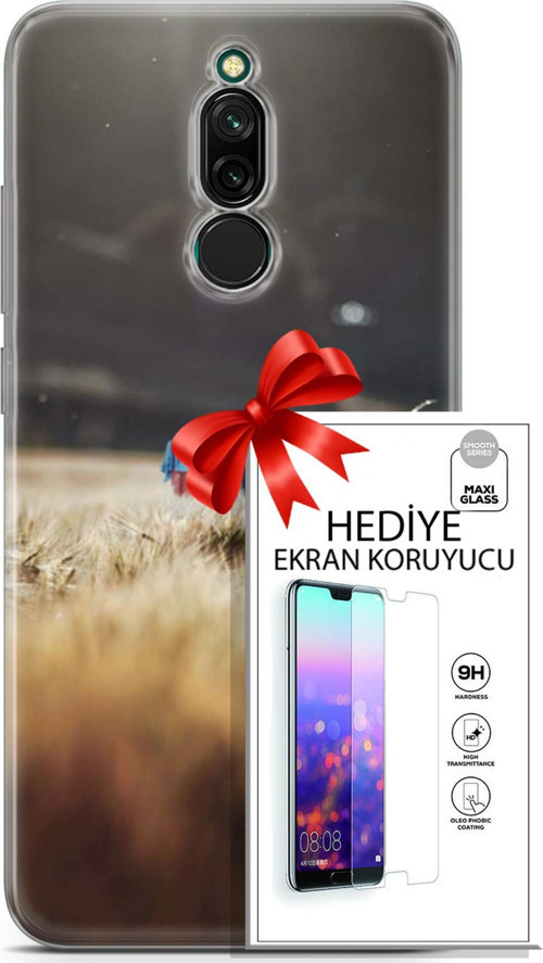 Xiaomi Redmi 8 Kılıf Orijinal Seri Pubg 03 Ana Karakter Arka Kapak + Ekran Koruyucu