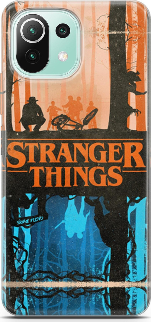 Xiaomi 11 Lite 5G Ne Kılıf Orijinal Seri Typo 13 Stranger Things Case Kapak