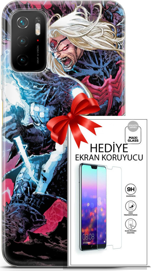 Xiaomi Poco M3 Pro Kılıf Orijinal Seri Dc 16 Thor Herald Hediyelik Kılıf Ve Ekran Koruyucu