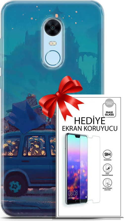 Xiaomi Redmi 5 Plus Kılıf Orijinal Seri Neo 10 Thanos Full Hd Kılıf + Ekran Koruyucu