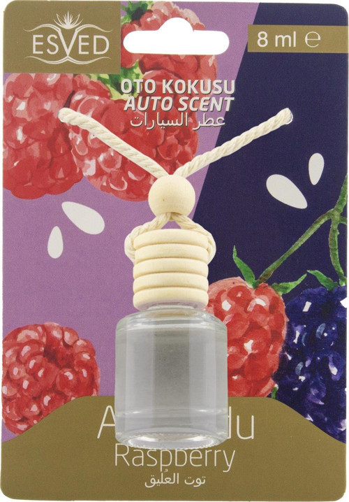 Ahududu Kokusu 8 Ml Araba Kokusu Cam Şişe