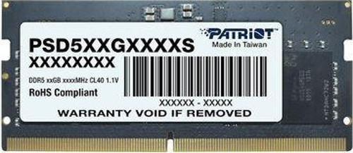 Signature Line 16GB (1x16GB) DDR5 5600MHz CL46 SODIMM Gaming Ram (PSD516G560081S)