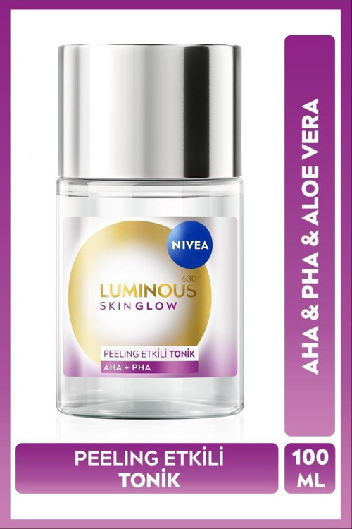 Luminous630 Skin Glow Peeling Etkili Tonik 100ml, Parlaklık, Eşit Cilt Tonu, AHA PHA, Aloe Vera