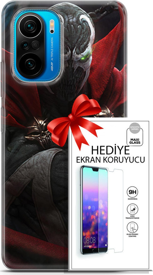 Xiaomi Poco F3 Kılıf Orijinal Seri Dc 02 Spawn Kapak Ve Ekran Koruyucu