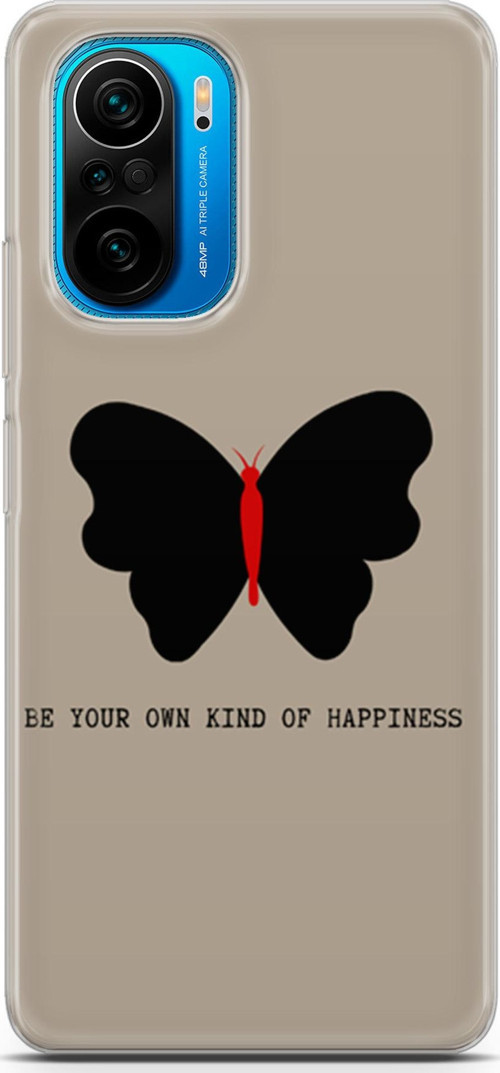 Xiaomi Poco F3 Kılıf Orijinal Seri Typo 21 Be Your Own Kind…. Darbe Önleyici Kapak