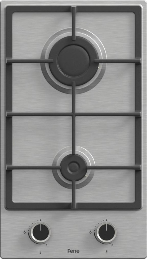 LN151 Inox Ankastre 2'lİ Ocak (Döküm Izgara)