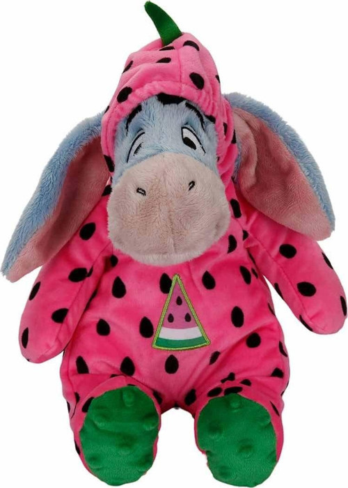 0338 Eeyore Karpuz Kıyafetli Peluş 30 Cm -Sunman