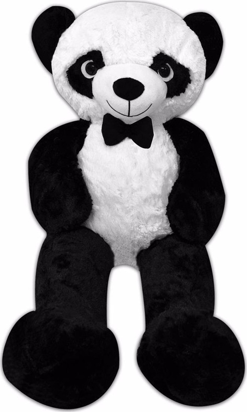 100 Cm Papyonlu Sevimli Panda