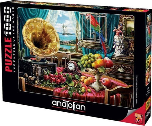 1085 Gramofon 1000 Parça Puzzle -Anatolian