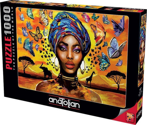 1087 Hoş Kadın 1000 Parça Puzzle -Anatolian