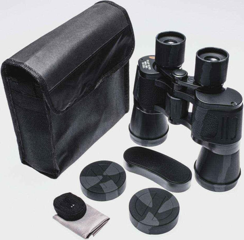 Nikula 100X100 Kauçuk Kaplamalı Mavı Cam Mercekli Dürbün