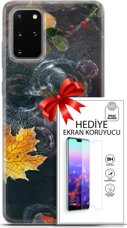 Samsung Galaxy S20 Plus Kılıf Orijinal Seri Neo 02 Spawn Kapak Ve Ekran Koruyucu