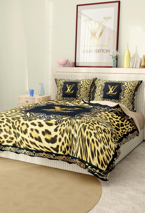 Marka Nevresim Takımı Çift Kişilik Pamuklu Saten Kumaş 6 Parça 3D Dijital Baskı Duvet Cover Set Mode