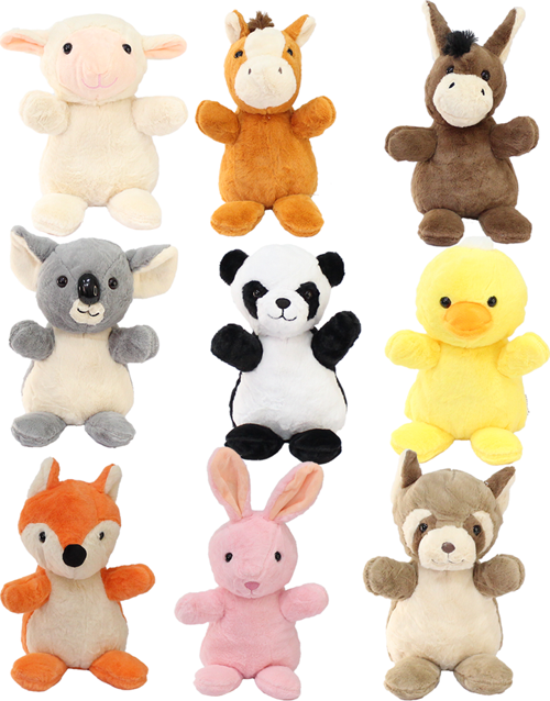 Favori Hayvanlar 9 Asorti Uyku Arkadaşım Peluş Oyuncak 23 Cm 1 Adet