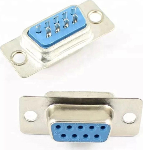9 Pin Dişi D-sub Konnektör Db9 Lehim Tipi Rs232 Seri Pc