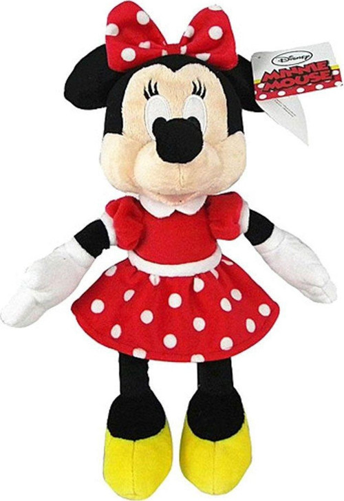 3414 Peluş Minnie Kırmızı Elbiseli 25 Cm -Sunman