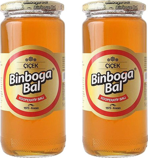 Çiçek Balı 650 gr Cam x 2 Adet