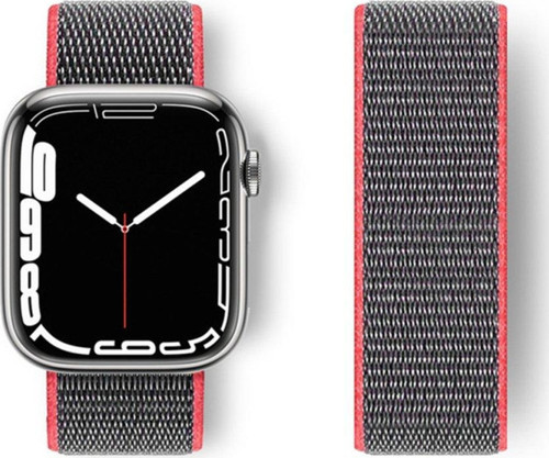 Apple Watch 40Mm Hasırlı Cırtcırtlı Kordon