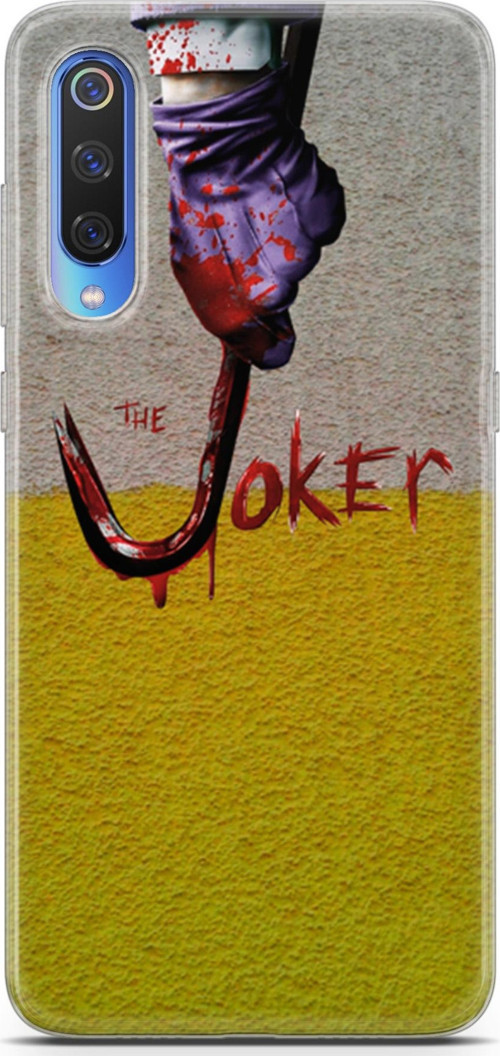 Xiaomi Mi 9 Kılıf Orijinal Seri Typo 09 Joker Uv Kılıf
