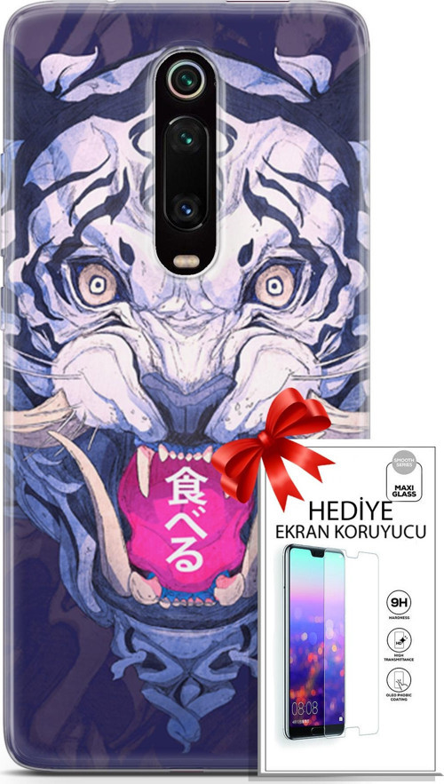 Xiaomi Mi 9T Kılıf Orijinal Seri Algorand 19 China Tam Koruma Kılıf + Ekran Koruyucu