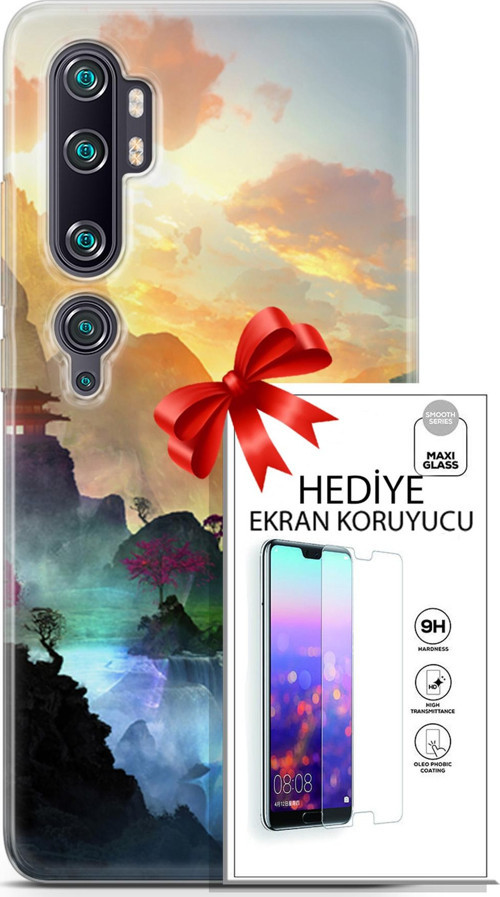 Xiaomi Mi Note 10 Pro Kılıf Orijinal Seri Neo 06 Cyclops Koruyucu Kapak Ekran Koruyucu