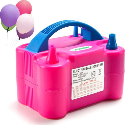 Elektrikli Balon Pompası Çift Uçlu Çift Çıkışlı Balon Makinası
