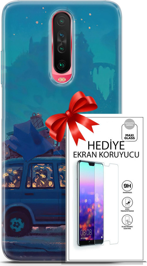 Xiaomi Poco X2 Kılıf Orijinal Seri Neo 10 Thanos Full Hd Kılıf + Ekran Koruyucu