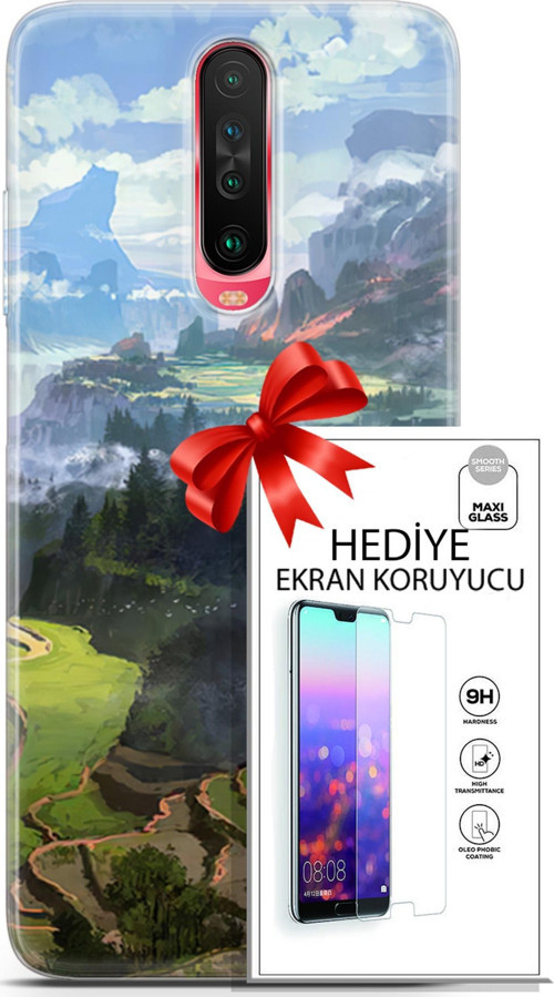 Xiaomi Poco X2 Kılıf Orijinal Seri Neo 23 Joker Kart Telefon Kabı Ve Ekran Koruyucu