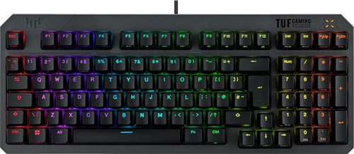 TUF Gaming K3 GEN II Optical Mechanical RGB Blue Switch IP57 Kablolu Gaming Klavye