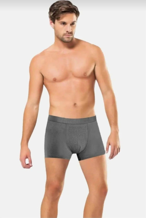 1284 ERKEK NEFES ALAN BAMBU BOXER 10 ADET