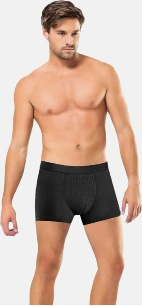 1284 ERKEK NEFES ALAN BAMBU BOXER 12 ADET
