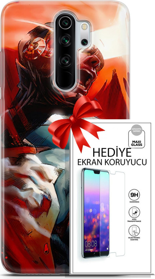 Xiaomi Redmi Note 8 Pro Kılıf Orijinal Seri Dc 06 Cyclops Koruyucu Kapak Ekran Koruyucu