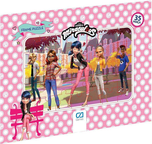 Ca 5020-5022 Miraculous Frame Puzzle 35 Parça-Ca Games