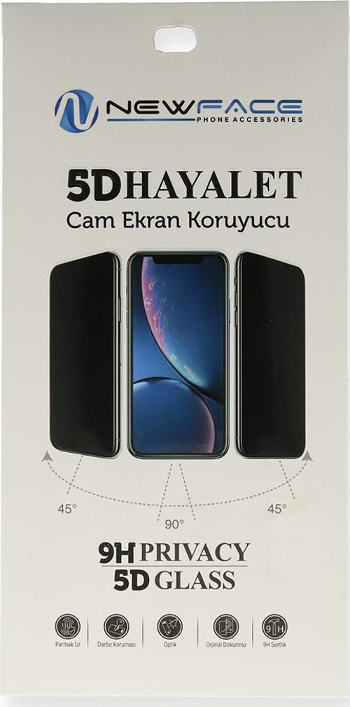 Huawei P Smart S 5D Hayalet Cam Ekran Koruyucu