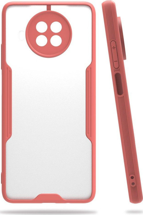 Xiaomi Redmi Note 9 Pro 5G Kılıf Platin Silikon - Pembe