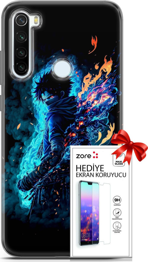 Xiaomi Redmi Note 8T Kılıf Orijinal Seri Supers 16 My Hero Anime Hediyelik Kılıf Ve Ekran Koruyucu