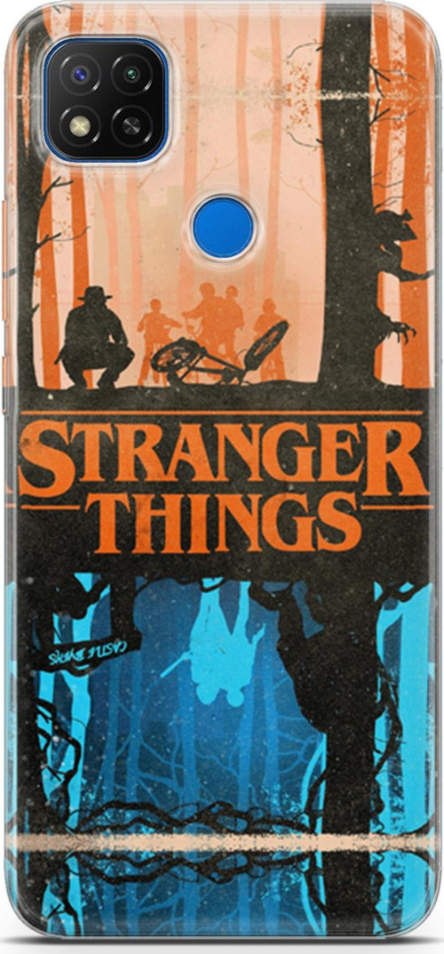 Xiaomi Redmi 9C Kılıf Orijinal Seri Typo 13 Stranger Things Case Kapak