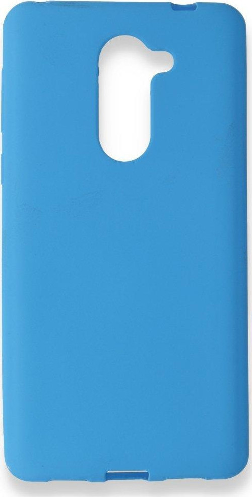 Huawei Gr5 2017 Kılıf Premium Rubber Silikon - Mavi