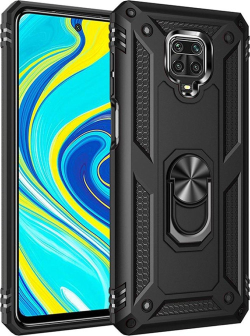 Xiaomi Redmi Note 9 Pro Kılıf Sofya Yüzüklü Silikon Kapak