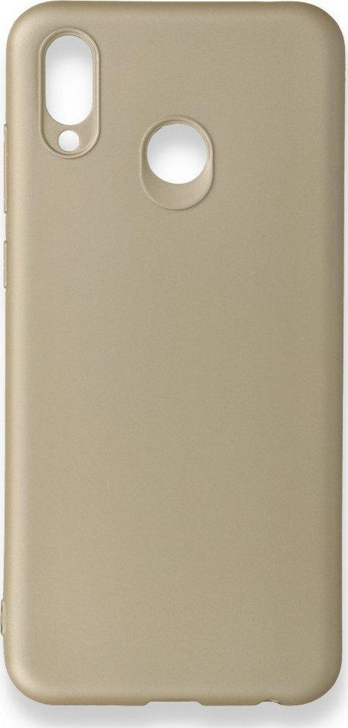 Huawei Honor Play Kılıf Premium Rubber Silikon - Gold