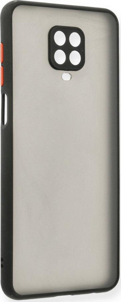 Xiaomi Redmi Note 9S Kılıf Montreal Silikon Kapak - Siyah
