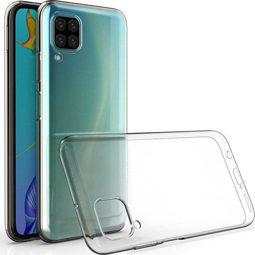 Huawei P40 Lite Kılıf Lüx Şeffaf Silikon - Şeffaf