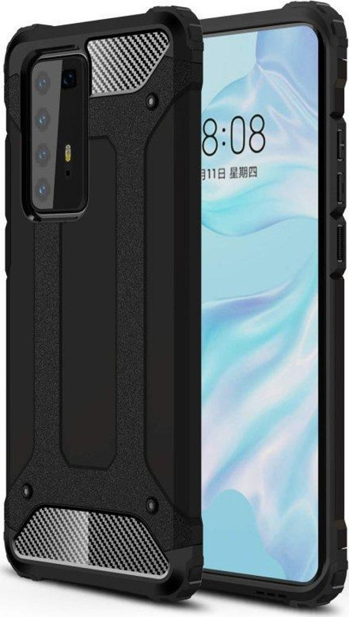 Huawei P40 Pro Kılıf Tank Silikon Kapak
