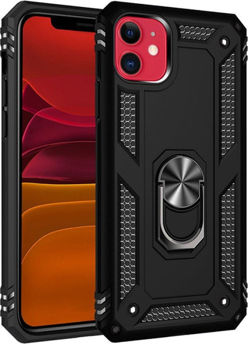 İphone 11 Kılıf Sofya Yüzüklü Silikon Kapak