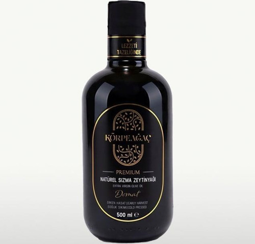 Domat Erken Hasat Premium Soğuk Sıkım Natürel Sızma Zeytinyağı - 500Ml