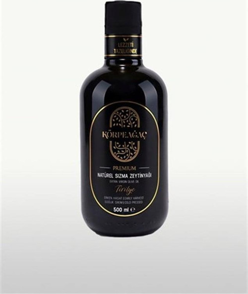 Trilye Erken Hasat Premium Soğuk Sıkım Natürel Sızma Zeytinyağı - 500Ml